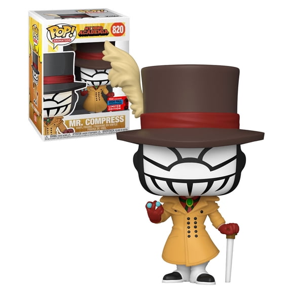 Funko POP! Animation My Hero Academia Mr Compress #820 Shared NYCC Exclusive