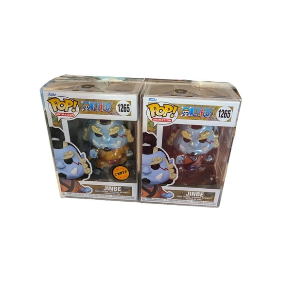 Funko POP! Animation-One Piece-Jinbe # 1265 Common Chase Bundle