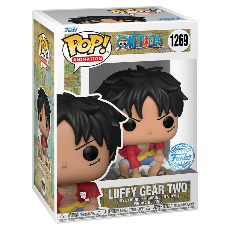 Funko POP! Animation One Piece Luffy Gear Two Fundom Exclusive Pop Vinyl  Figure