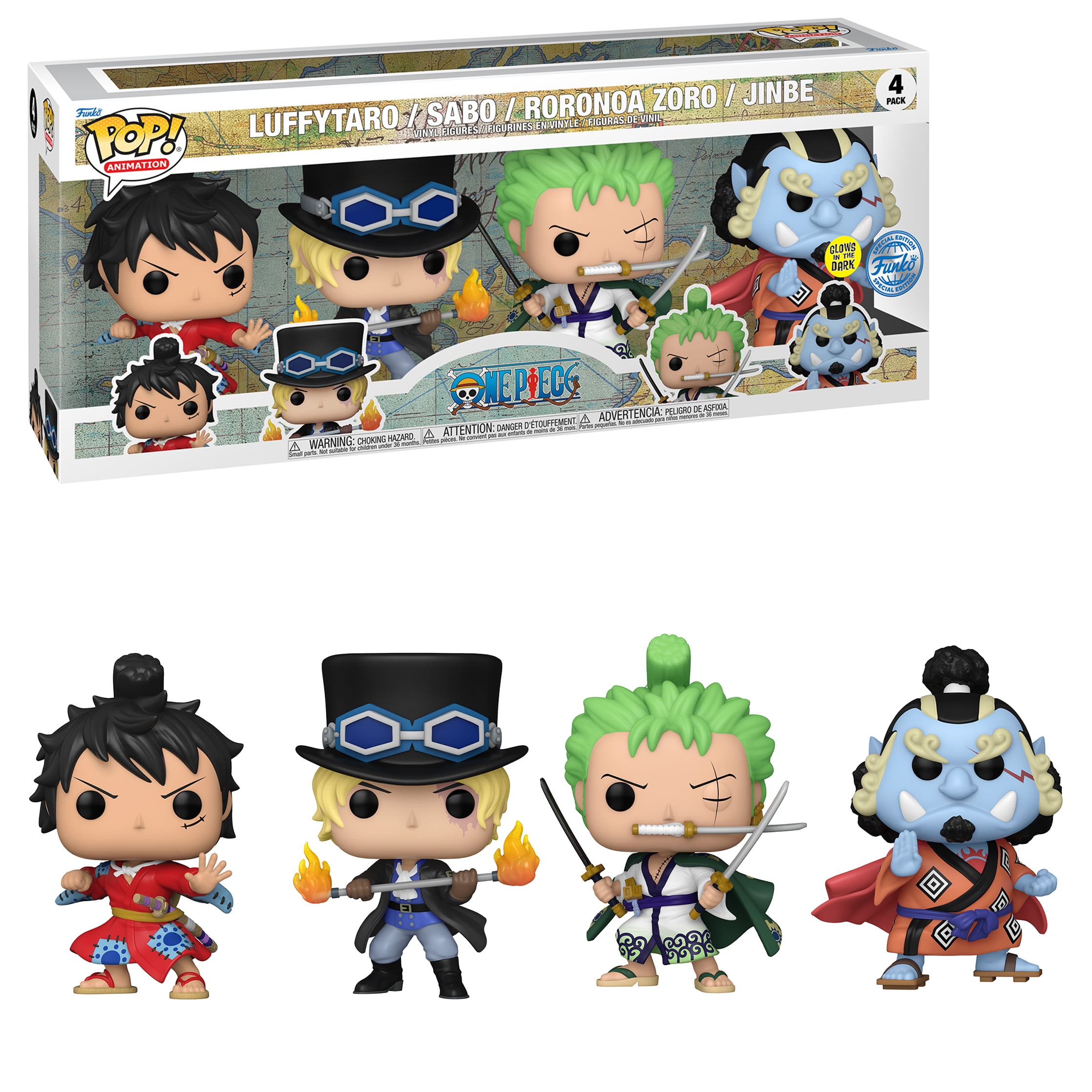 https://i5.walmartimages.com/seo/Funko-POP-Animation-One-Piece-Luffytaro-Sabo-Roronoa-Zoro-Jinbe-4pack-GITD-Exclusive_cb75c683-4ea6-4977-82ca-858a3a593a1f.98de7e2a4dcfb5f9b2dd86523bfb3f12.jpeg