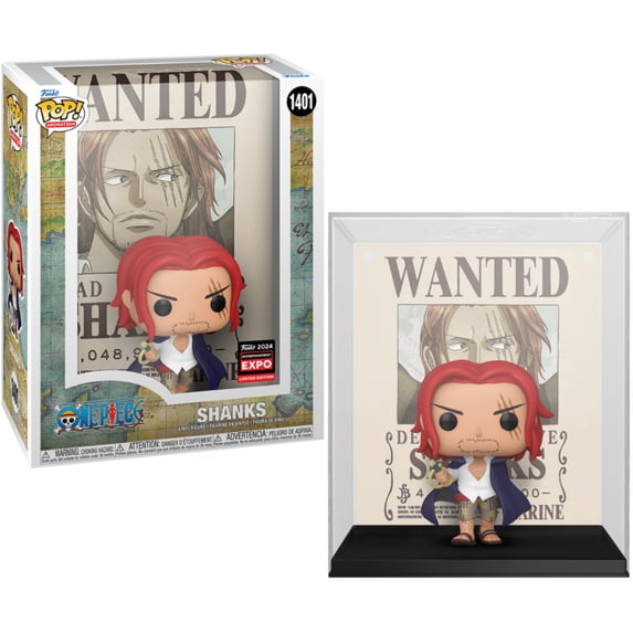 Collectible Funko POP! Animation: One Piece - Shanks [Wanted Poster ...