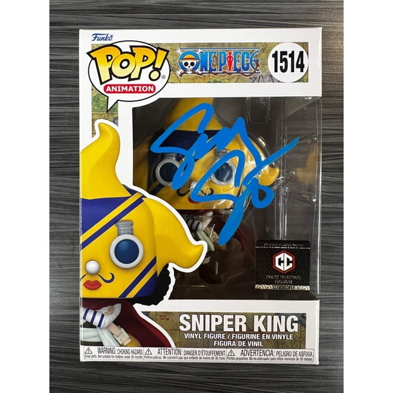 Funko POP! Animation: One Piece - Sniper King (Chalice)(Signed/Sonny ...