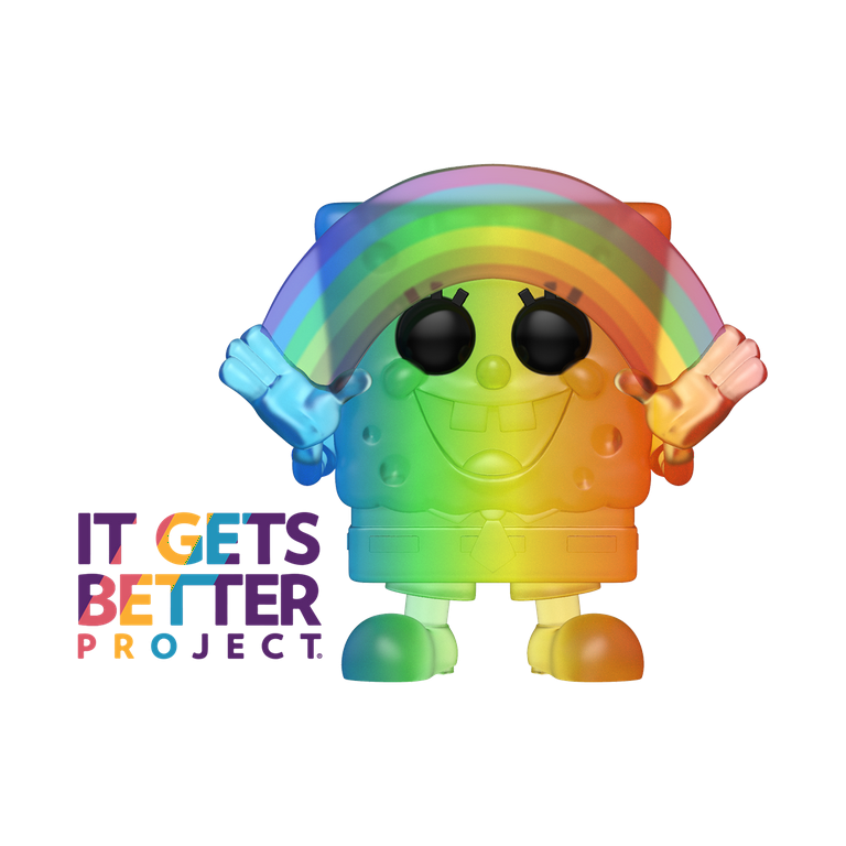 Spongebob Rainbow Friends Colorful Bond GIF