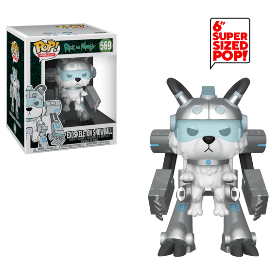 Funko POP! Animation: Rick & Morty: 6" Exoskeleton Snowball