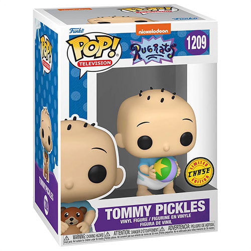 Funko POP! Animation - Rugrats S2 Vinyl Figure - TOMMY PICKLES w/ Ball #1209 *CHASE*