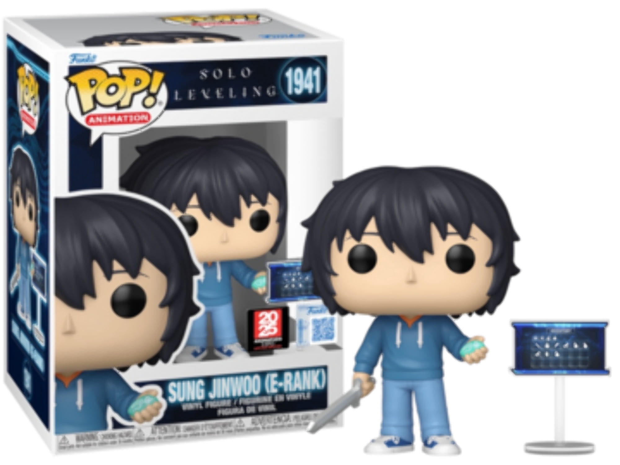 Funko POP! Animation: Solo Leveling - Sung Jinwoo [E-Rank] (2025 Anime ...