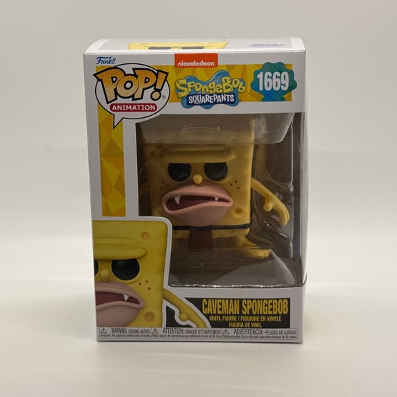 Funko POP! Animation: Spongebob Squarepants Caveman Spongebob #1669