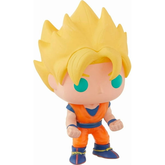 Funko POP! Anime: Dragonball Z Glow In The Dark Super Saiyan Goku Action Figure EE Exclusive
