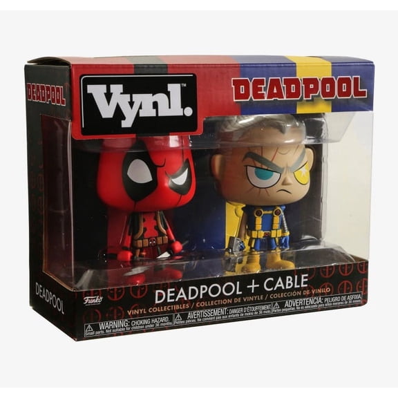 Funko POP! Arcade Vinyl Marvel Comics: Deadpool and Cable, Vinyl Figures