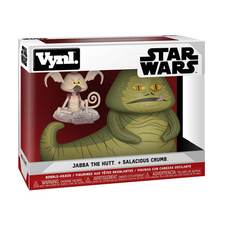 Funko POP! Arcade Vinyl Star Wars: Jabba and Salacious Crumb, Vinyl Figures