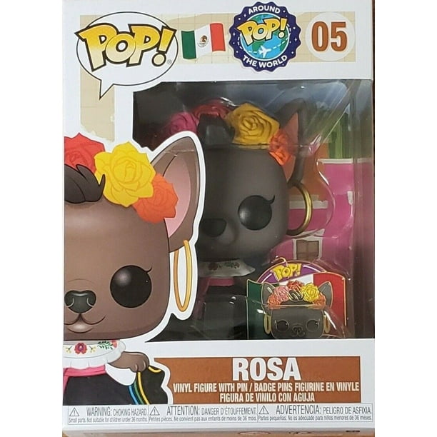 Funko POP! Around The World ROSA Mexico with Pin MINT outlet