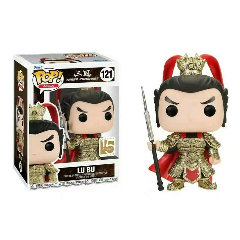 Funko POP Asia Exclusive 2021 Three Kingdoms Lu Bu #121 - Walmart.com