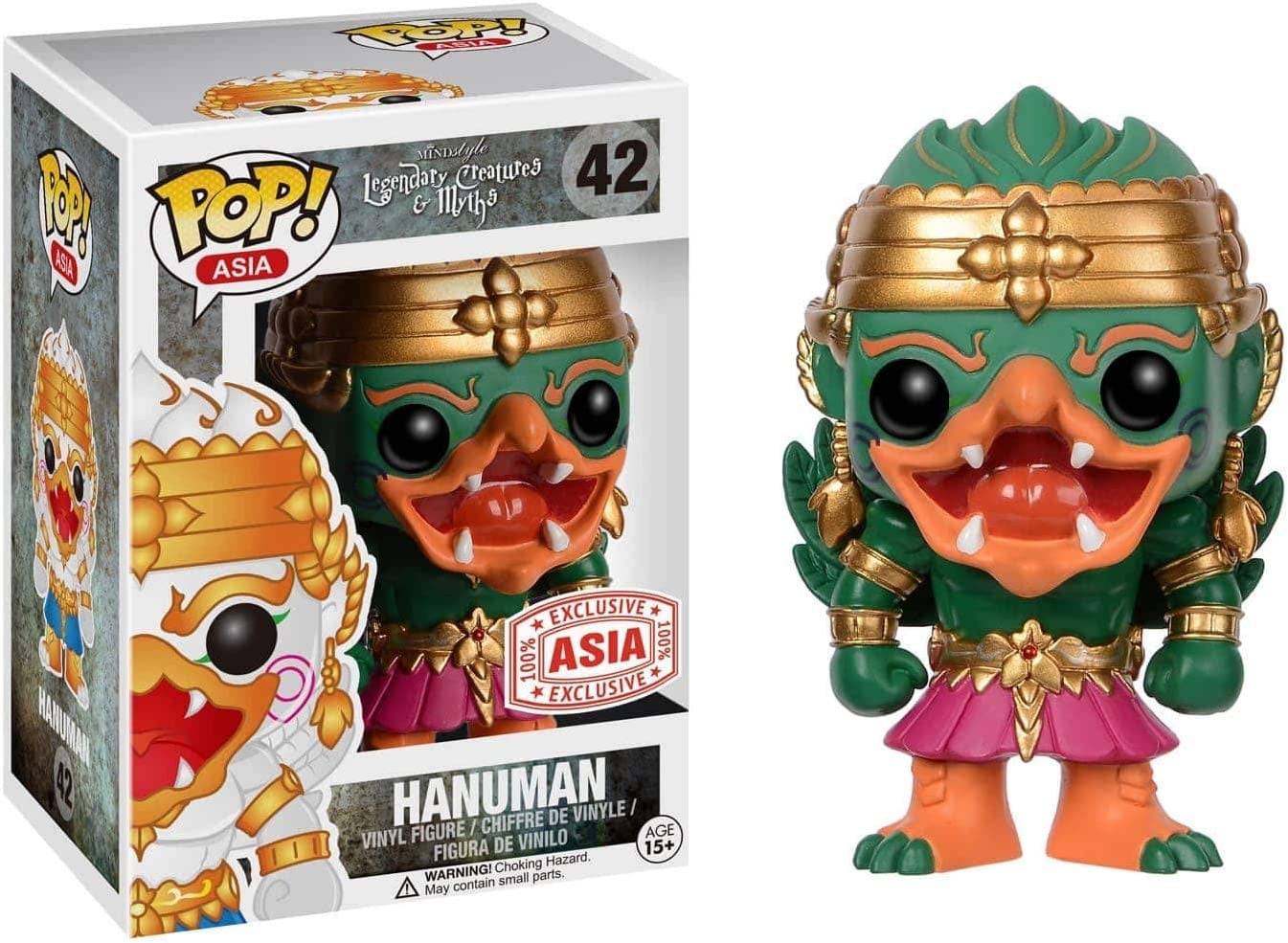 Funko POP! Asia Legendary Creatures & Myths Hanuman #42 [Emerald] Exclusive