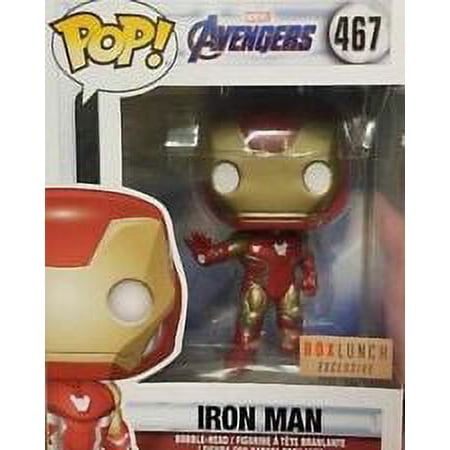 Funko Pop Marvel Avengers Endgame Iron Man Exclusive Vinyl Bobble Head Figure