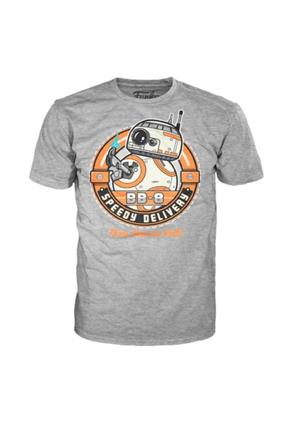 POP! BB-8 Speedy Delivery Men's T-Shirt (Medium)