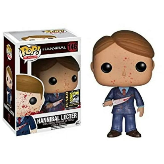 Funko POP BLOODY Hannibal Lecter SDCC 2014 Exclusive LE to 1500pcs #146 with Hard Stack