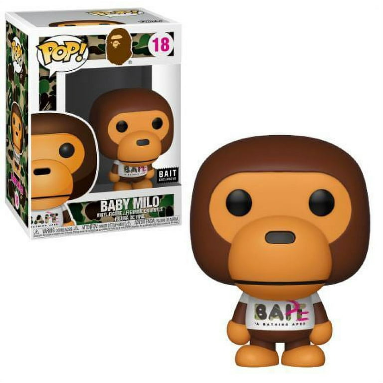 Bape x Bait x Funko Pop! Baby Milo Figure #18 In hand ready