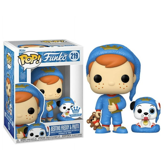 Funko POP! Bedtime Freddy Funko & Proto Exclusive w/ .50 mm POP! Protector