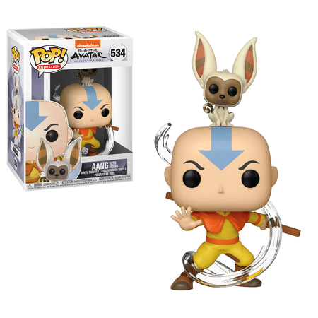 Funko POP! & Buddy: Avatar - Aang w/ Momo