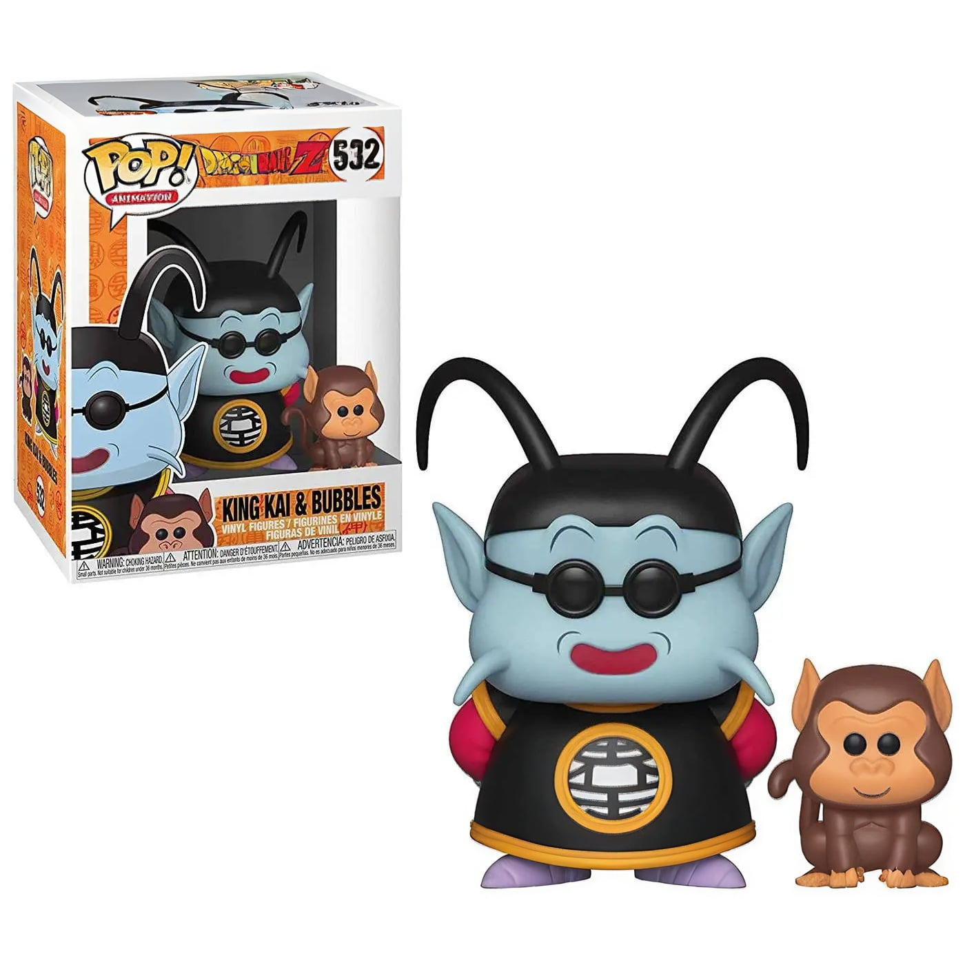 Funko POP! & Buddy: DBZ S5 - King Kai & Bubbles