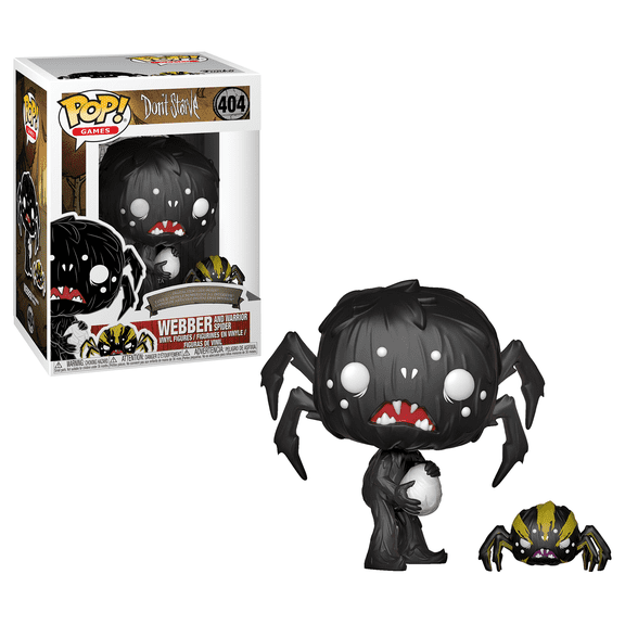 Funko POP! & Buddy: Don't Starve - Webber w/ Spider