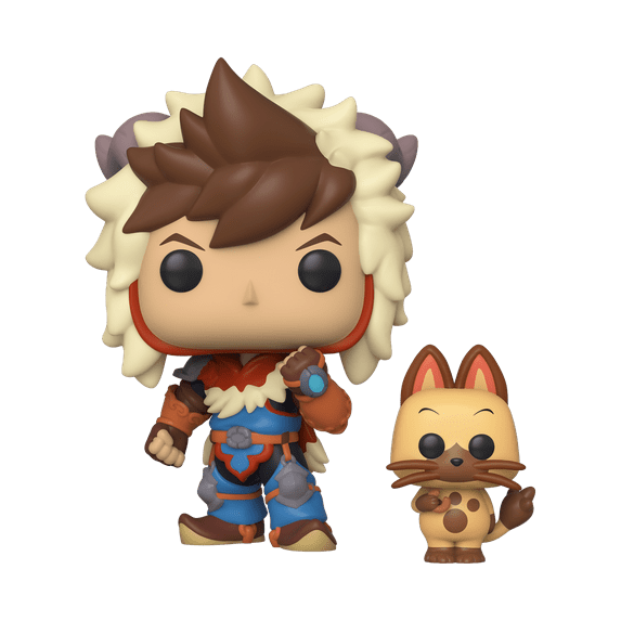 Funko POP! & Buddy: Monster Hunter - Lute w/Navirou