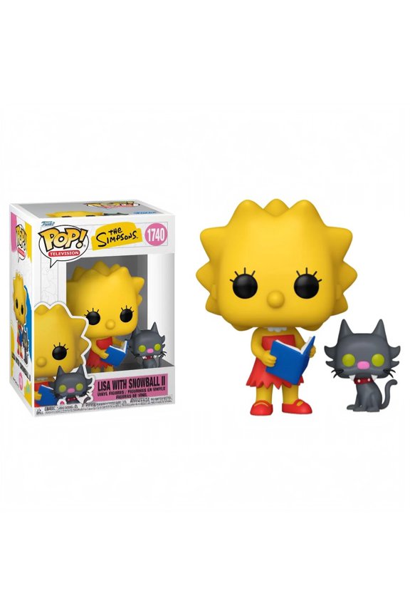 POP & Buddy Collectible Vinyl Figure, The Simpsons S11, Lisa & Snowball