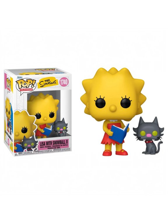 POP & Buddy Collectible Vinyl Figure, The Simpsons S11, Lisa & Snowball