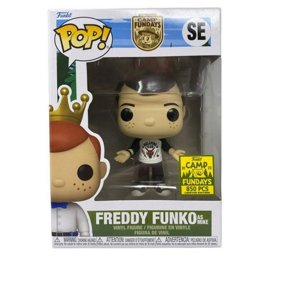 Funko POP! Camp Fundays 2023 SE Freddy Funko as Mike LE 850 Stranger Things TV
