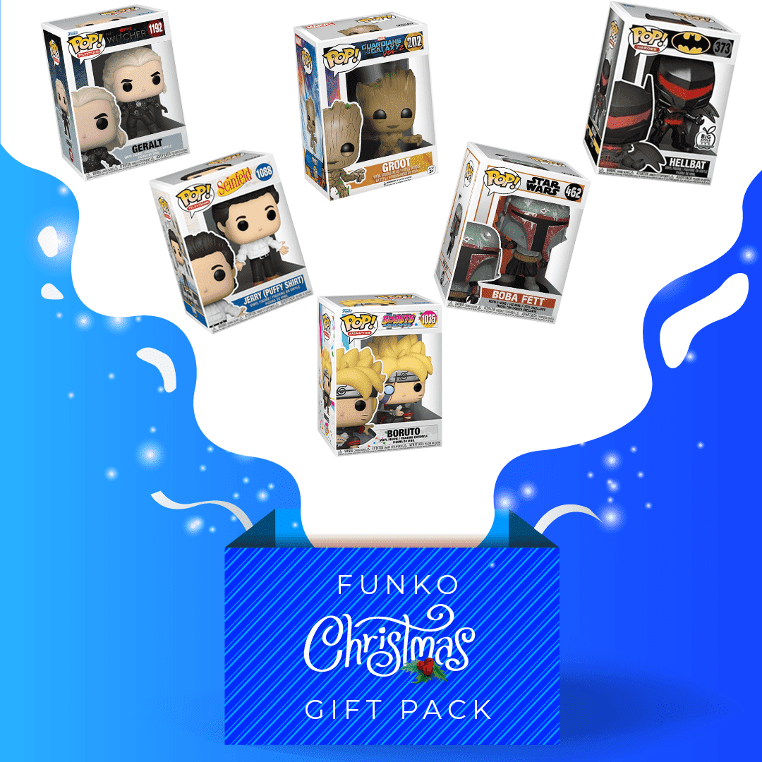 Funko POP! Christmas Gift Pack Vinyl Figures, Includes Mystery 6 Items