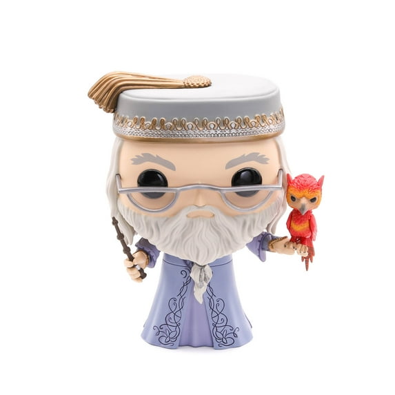 Funko POP! Collectible Adult Harry Potter Dumbledore with Fawkes 10" Vinyl Figure