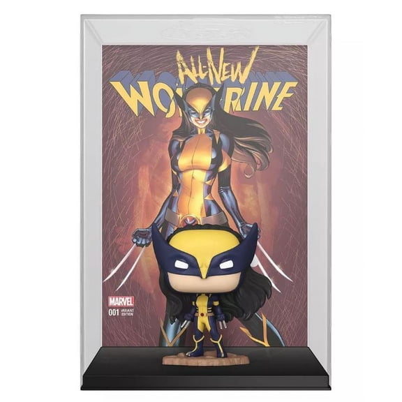 Funko POP! Comic Cover Marvel All Wolverine Vinyl Figure, 7 x 10.75 x 3.25