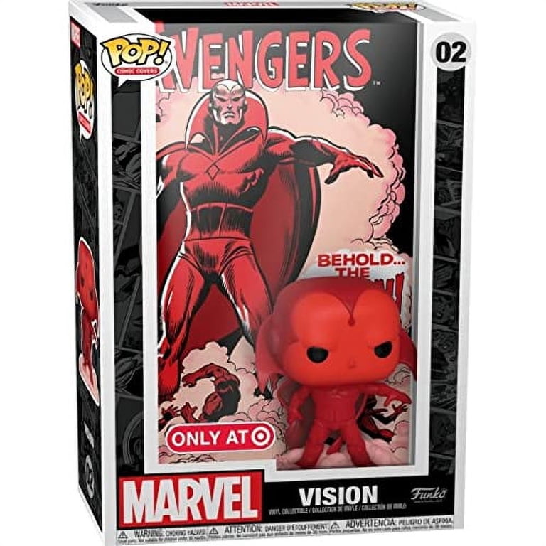 ベティブープ　funko vision Funko POP! Comic Covers Marvel Avengers Vision #02 Exclusive