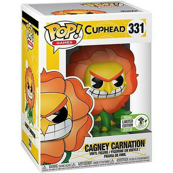 Funko POP! Cuphead #331 Cagney Carnation ECCC 2018 Exclusive