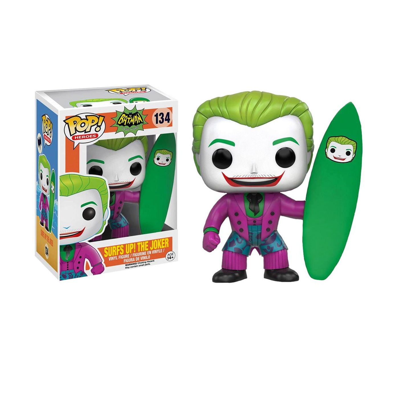 Funko POP Heroes: DC Surfs Up! The Joker Vinyl Figure Funko POP Heroes: DC Surfs Up! The Joker Vinyl Figure