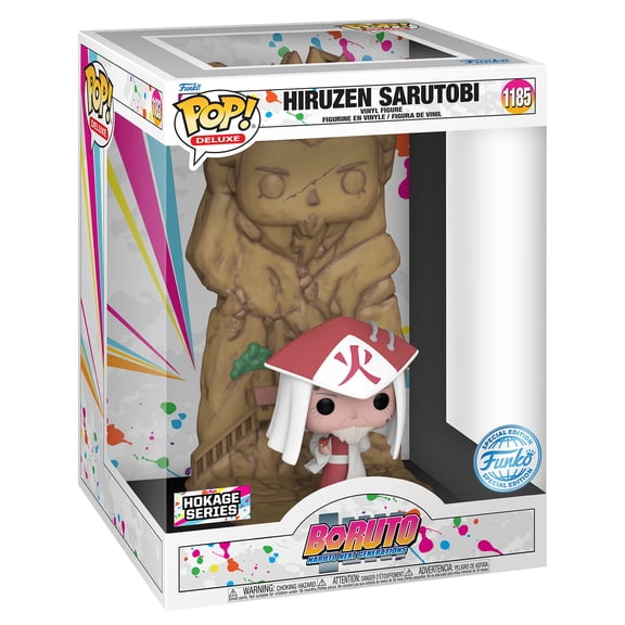 Funko POP! Deluxe Boruto: Naruto Next Generations Hiruzen Sarutobi Vinyl Figure