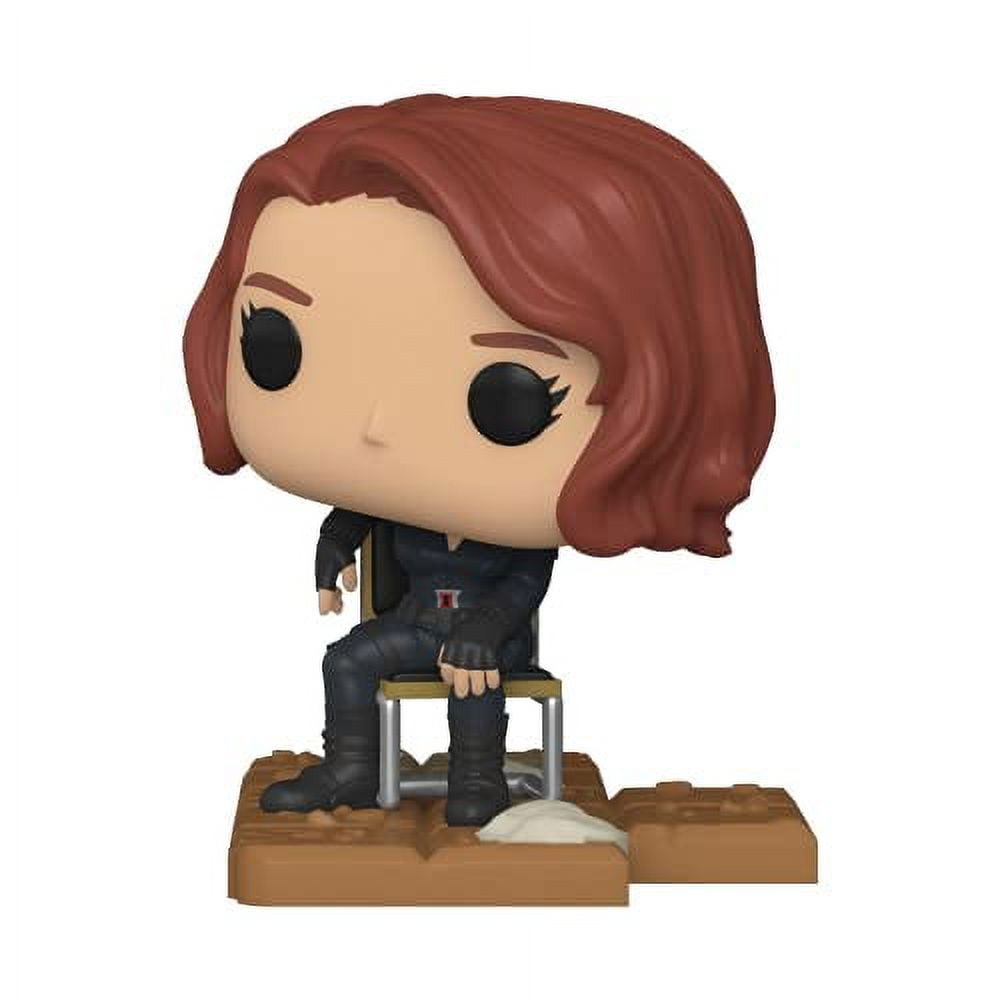 Funko POP! Deluxe, Marvel: Avengers Victory Shawarma Series - Black Widow,  Figure 5 of 6 (54898) Exclusive 