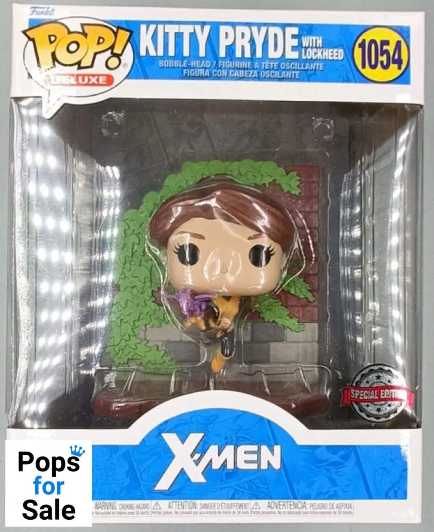 Funko POP! Deluxe X-Men Kitty Pryde With LockHeed Walgreens