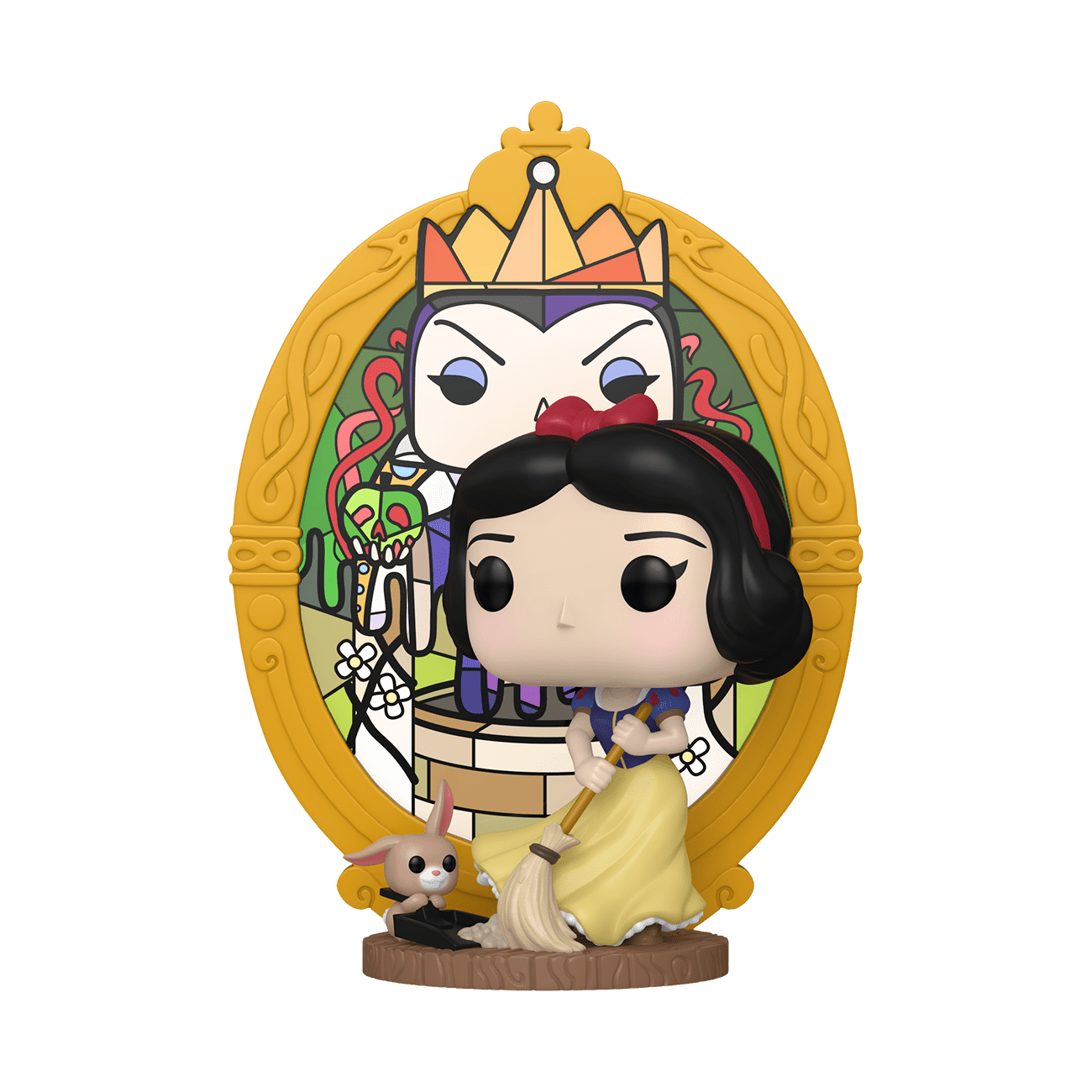 Funko POP Deluxe: Snow White- Snow White Stained Glass Collectible
