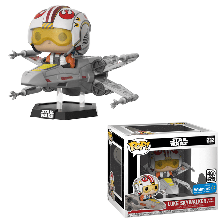 Funko POP! Deluxe: Star Wars - Luke with X-Wing - Walmart.com