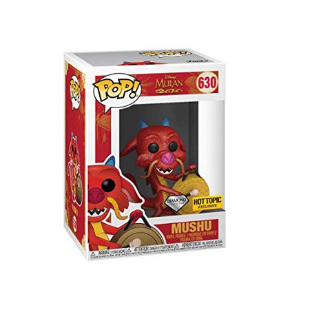 Funko POP! Diamond Collection Disney: Mulan - Mushu #630 Exclusive