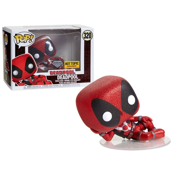 Funko POP! Marvel Deadpool Vinyl Bobble Head [Lounging, Diamond Collection]