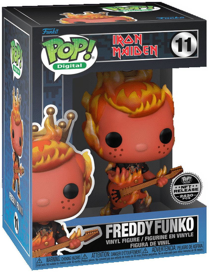Funko POP! Digital Iron Maiden Freddy Funko #11 LE 2430 Exclusive