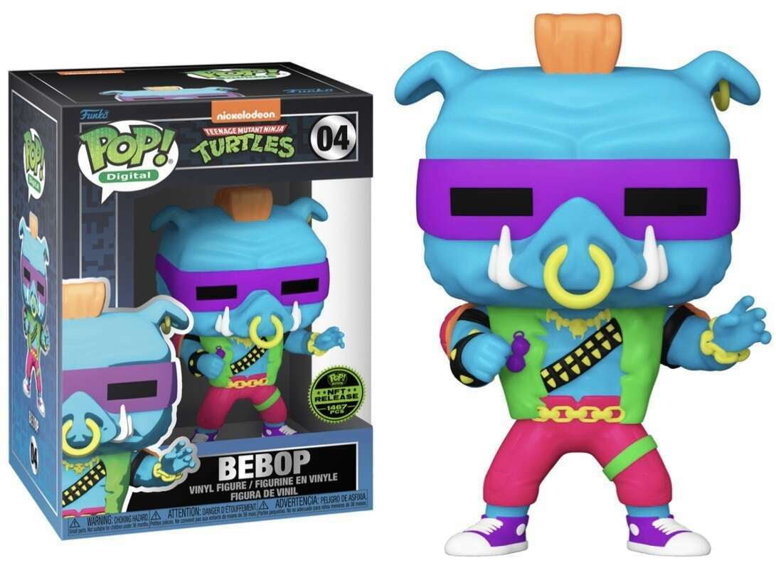 Funko POP Digital Teenage Mutant Ninja Turtles Adult Vinyl Figures