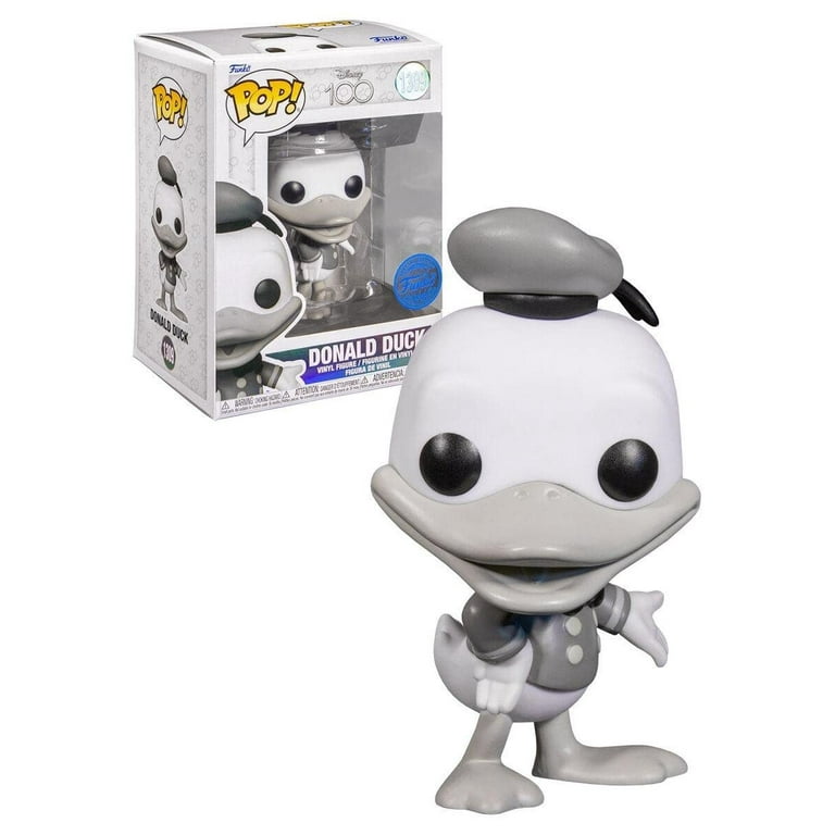 Funko POP! Disney 100 Yr B&W Donald Duck Figure #1309 TargetCon