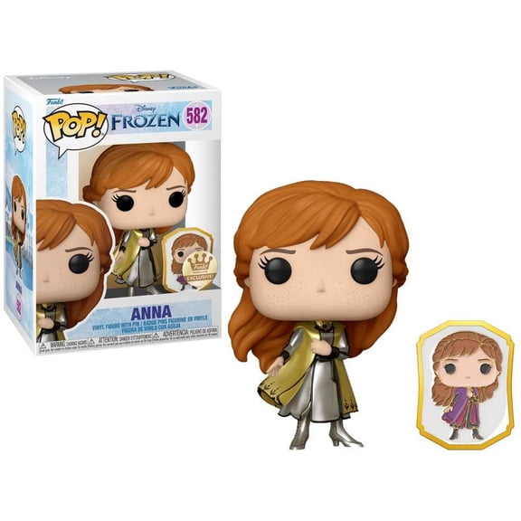 Funko POP! Disney Anna Vinyl Figure (with Pin)