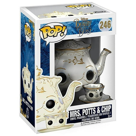 Funko Pop! Disney: Beauty & the Beast - Mrs. Potts & Chip - Walmart.com