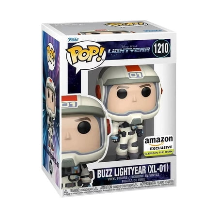 Funko POP! Disney Buzz Lightyear 1210 Glow Exclusive w/ .50mm POP! Protector