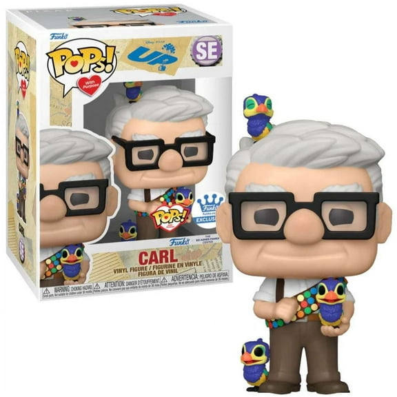 Funko POP! Disney Carl Vinyl Figure (with Baby Snipes)