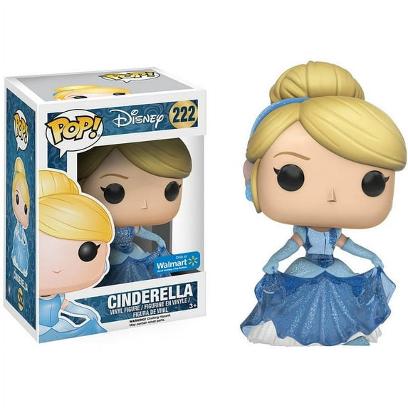 Funko POP! Disney Cinderella Sparkle Dress Cinderella Vinyl Figure, Walmart Exclusive